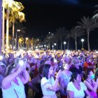 Cientos de almerienses colmaron anoche El Palmeral.