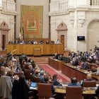 Último Pleno de la anterior legislatura andaluza.
