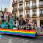 Carrozas de la marcha del Orgullo LGTBI.