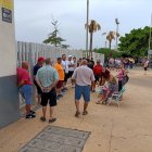 Ambientazo desde primera hora en el Power Horse.