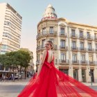 Diseños inspirados en las alfombras rojas de los diferentes premios del cine han inspirado este editorial del fotógrafo almeriense. Foto: Antonio Sánchez Cantón