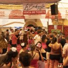 Ambientazo en el ambigú de La Voz de Almería.