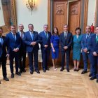 Los diez nuevos delegados de la Junta en Almería.