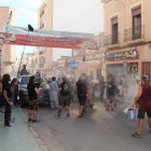Rodaje de secuencias de La Unidad en la calle Regocijos de Almería.