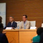 Amós García, José María Martín y María del Mar Ayala