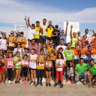 Foto de familia con los primeros clasificados de todas las categorías.