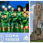 El CD Arenteiro y el Templo de la Veracruz, un lugar emblemático.