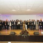 Foto de familia tras la gala.