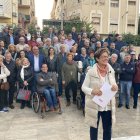 Presentación de Valverde en Plaza de los Derechos Humanos.