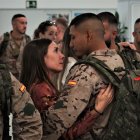 Despedida de los componentes de la misión Irak