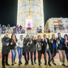 Encendido de la iluminación especial de Navidad 2022 en Roquetas de Mar.