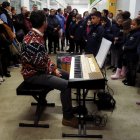 El maestro y director del Coro Infantil \'Pedro Mena\', José Antonio Pérez Fernández.