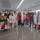 Foto de familia en el Materno Infantil de Torrecárdenas.