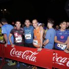 Posando para LA VOZ minutos antes de la salida.