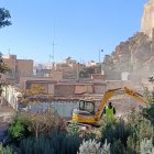Las máquinas ya trabajan en las demoliciones de calle Hércules