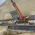 Falso túnel en la zona de Cuevas.