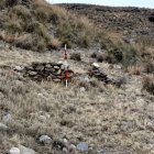 Muro que parece ser de una villa romana