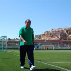 Pepe Asensio en la Ciudad Deportiva de Los Ángeles.