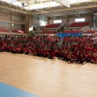 Todos los componentes del club roquetero.