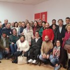 Militantes del PSOE de la capital.