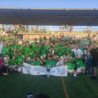 Foto de familia del Huércal con el alcalde Ismael Torres.