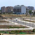 Vista aérea del nuevo sector urbanizado en la Vega de Acá