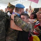 Recibimiento en el Aeropuerto de Almería