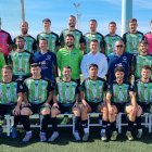 La plantilla del Carboneras en el Blas Belmonte.