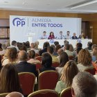 Reunión de esta mañana de la Junta Directiva Provincial del PP de Almería.