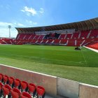 Vista general del Estadio de Son Moix cuando hayan finalizado las obras.