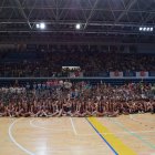 La foto de familia de los campeones del basquet.