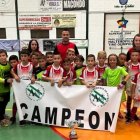 Los protagonistas de la fina prebenjamín.