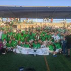 El Huércal celebrando el título de Primera Andaluza,