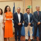 Representantes de la UAL y algunos de los premiados.