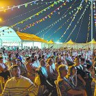 Imagen del Recinto Ferial de Campohermoso durante estos días.