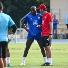 Cariño de Vicente Moreno a un jugador llamado a hacer grandes cosas.
