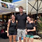 El equipo de camareros del Chiringuito Costa Tranquila en San Juan de los Terreros.