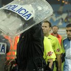 Mateu Lahoz abandona el terreno de juego.