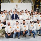 Foto de familia tras la presentación oficial de Almería Gastronómica en la Diputación.