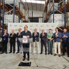 Rodrigo González se deshizo en agradecimientos al personal de la empresa, a las familias y a las empresas y profesionales que han hecho posible la nueva planta.
