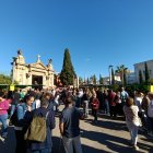 Vista general de la entrada del cementerio de San José