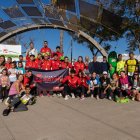 Los protagonistas de una gran carrera.
