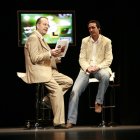 Unai Emery se prodigó en las cámaras de Localia Televisión.