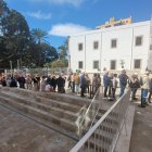 Las aglomeraciones de visitantes han ido en aumento a lo largo de la mañana.