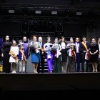 Foto de familia de autoridades y reinas y reyes de las fiestas 2024.