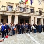 Minuto de silencio en la Subdelegación del Gobierno.