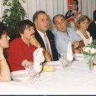 Pepe Cayuela asistiendo a la fiesta de inicio de la temporada.