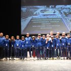 Presentación de uno de los equipos del CD Vera.