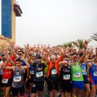 Momentos antes de la salida.