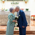 Unas bodas de oro en el mejor sitio posible: en su barrio de Los Ángeles. Foto: Juan Antonio Fernández Giménez